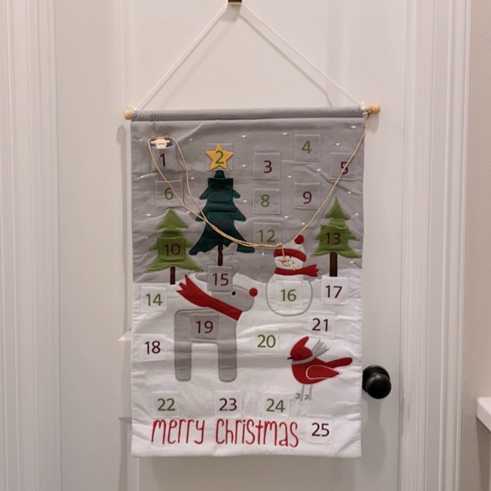 Christmas Hanging Advent Calendar